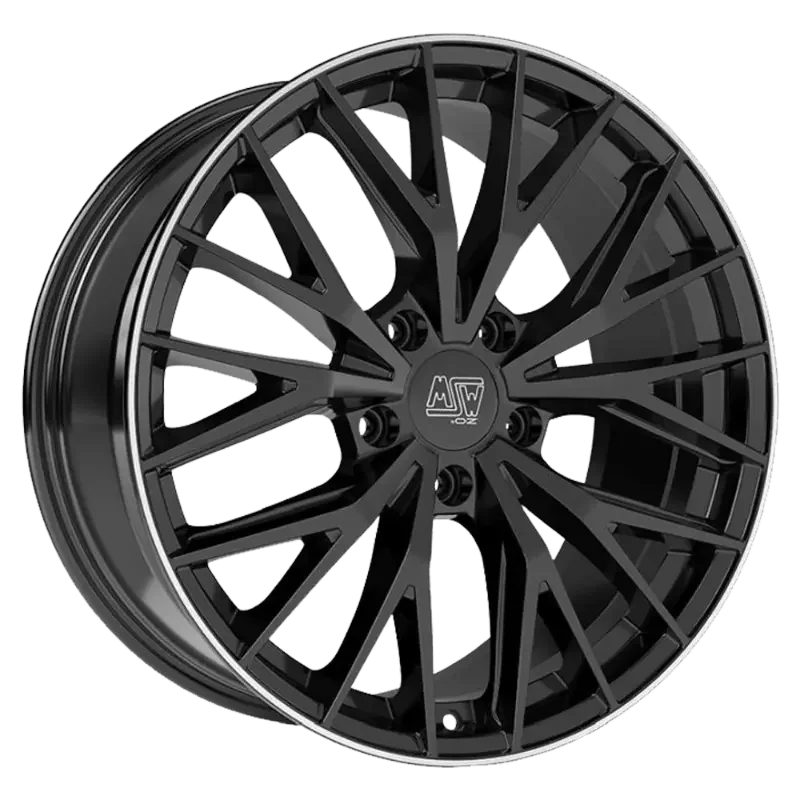 MSW 44 Gloss Black Diamond Lip 7,50x20 5x112,00 ET44,10
