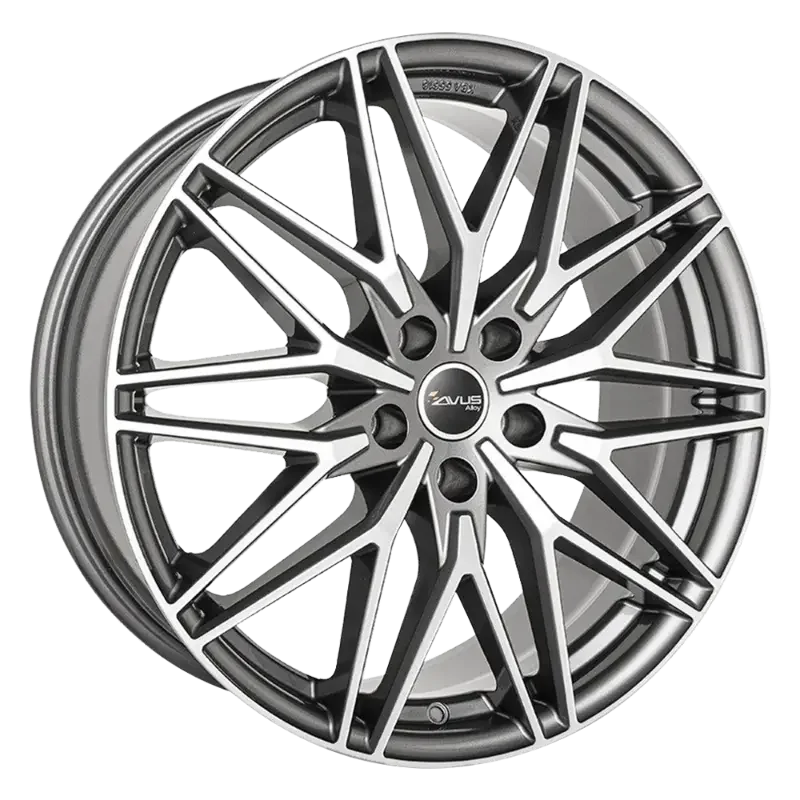 AVUS Racing AC-MB6 - Anthracite Polished 8,00x19 5x112,00 ET29,00