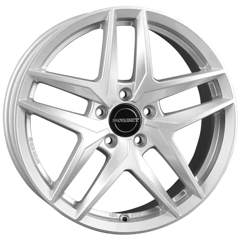 Borbet Z crystal silver 7,50x17 5x112,00 ET40,00
