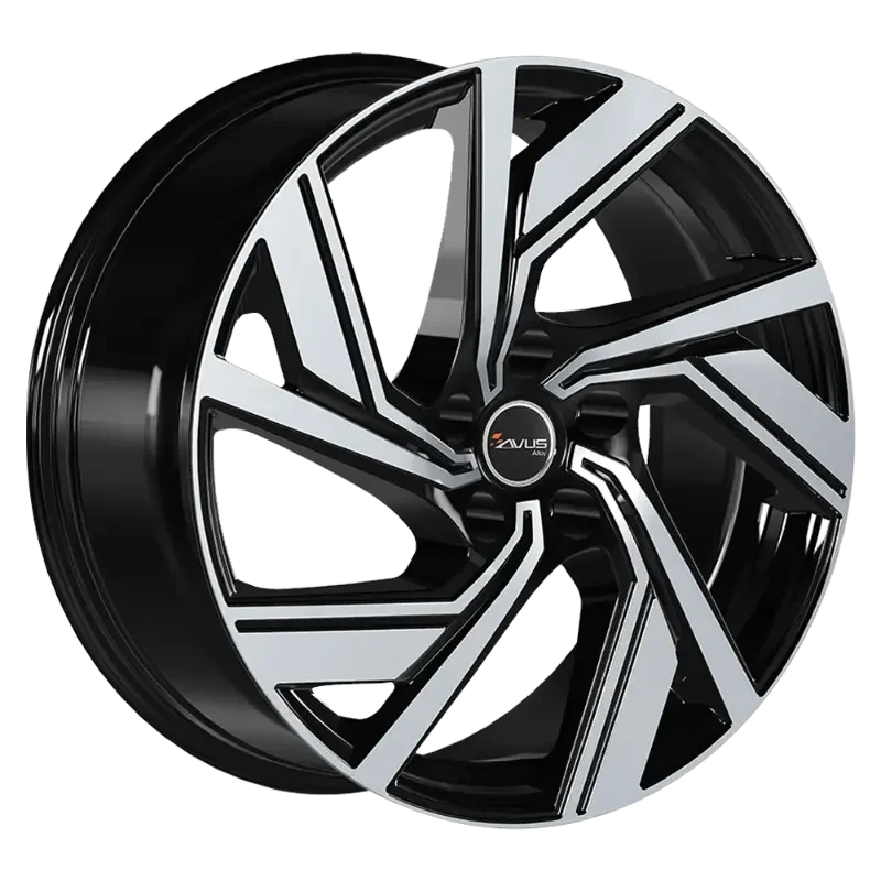 AVUS Racing AC-521 - Black Polished 8,50x19 5x112,00 ET48,00